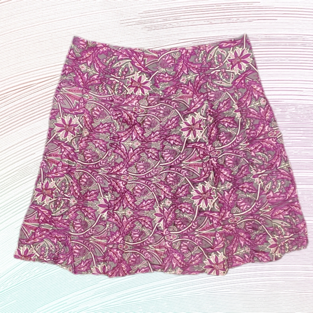 Purple  skirt